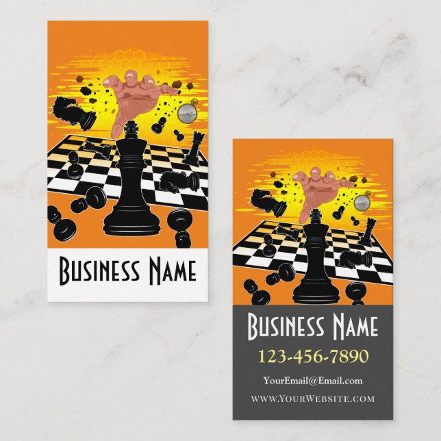 Chess Master Business Card (Front/Back)