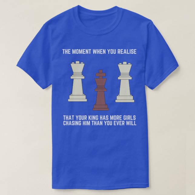 Chess Master Chess Club amp 3 Way Chess Game  (1) T-Shirt (Design Front)