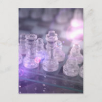 Chess Master Postcard