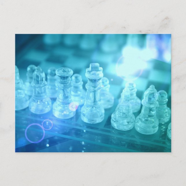 Chess Match Postcard (Front)