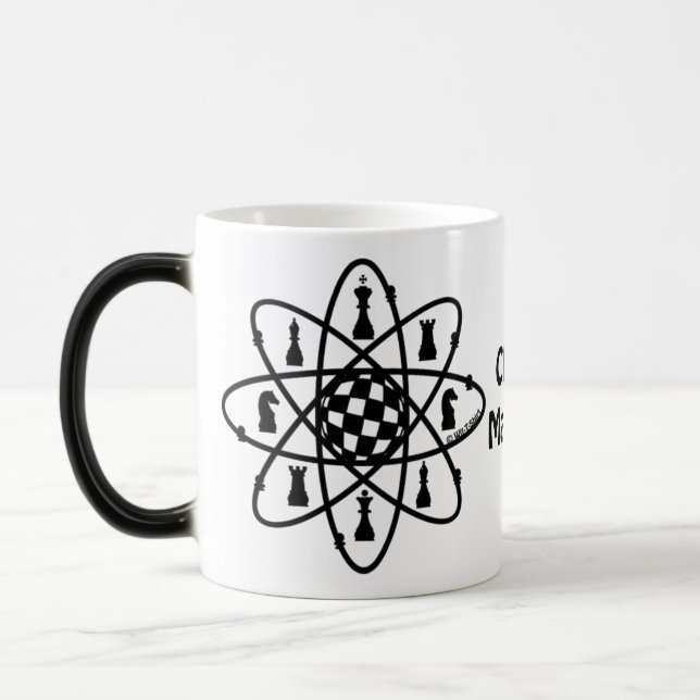 Chess-Matters, Chess-Atom Mug (Left)