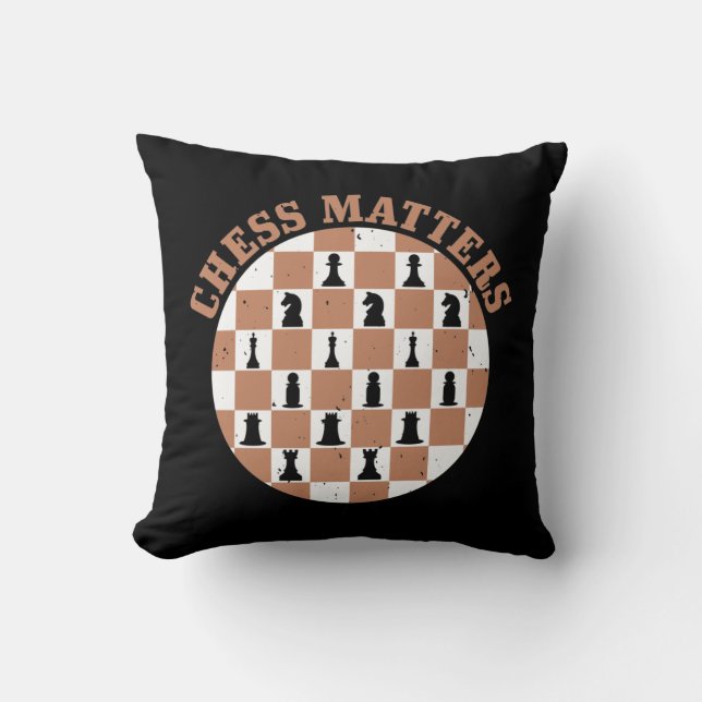 Chess Matters Cushion (Front)