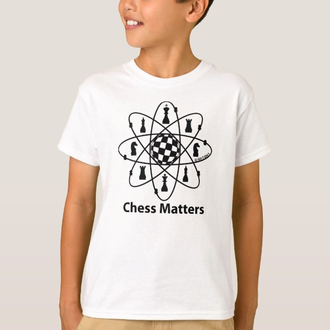Chess Matters, Youth Chess shirt (Front)