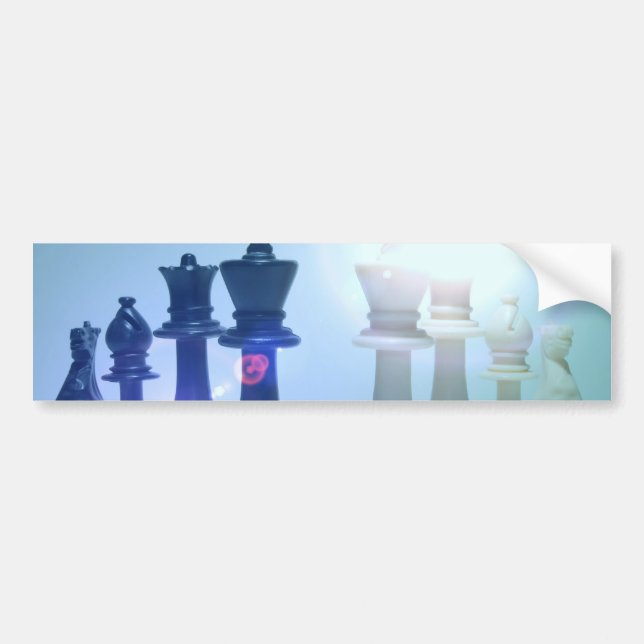 Chess Moves  Bumper Stickers (Front)