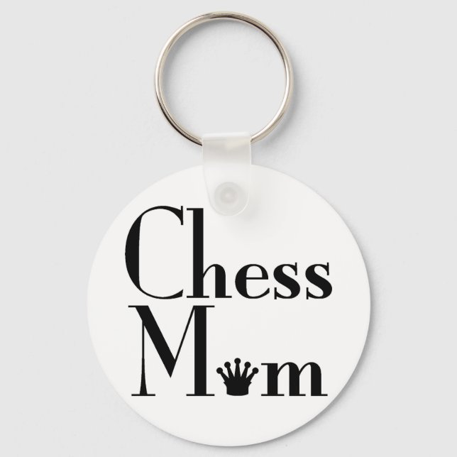 Chess Mum Key Ring (Front)