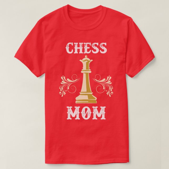 Chess Mum T-Shirt (Design Front)