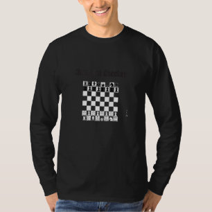 Chess Not Checkers Funny Chess Player Men Women T-Shirt