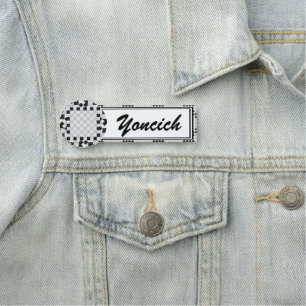 Chess Pad by Kenneth Yoncich Name Tag