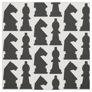 CHESS Pattern custom colour fabric