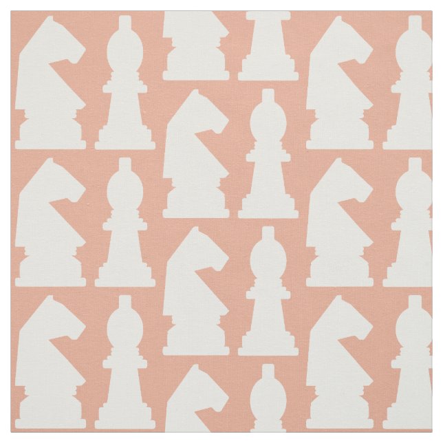 CHESS Pattern custom colour fabric (Swatch)
