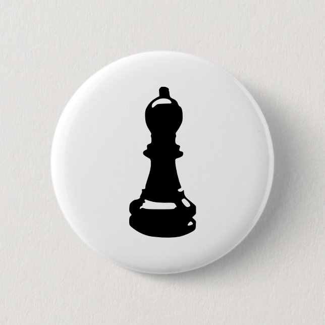 Chess - Pawn 6 Cm Round Badge (Front)