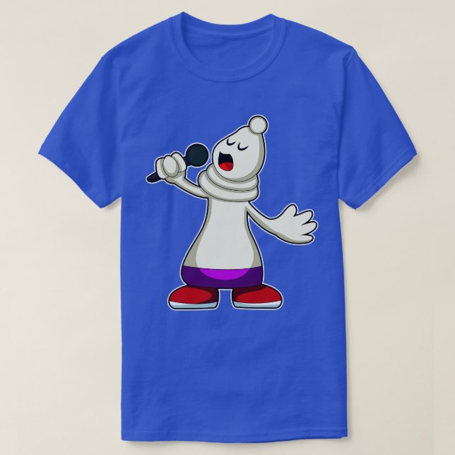 Chess piece Bishop at Chess 1 T-Shirt (Design Front)