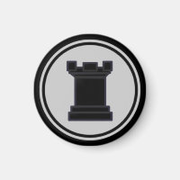 Chess Piece Black Rook