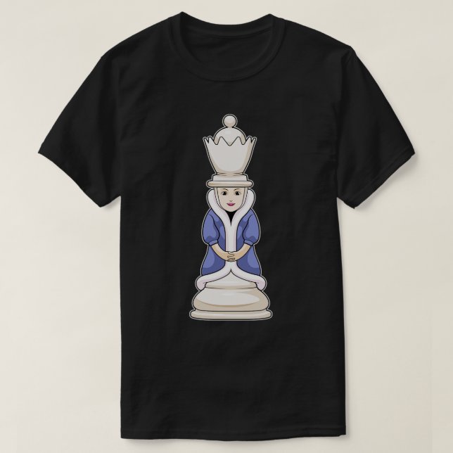Chess piece Chess 1 T-Shirt (Design Front)