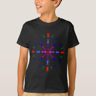 Chess Piece Design T-Shirt