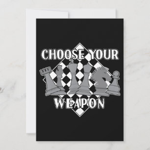 Chess Piece Game Strategy Gift A Chess Player Holiday Card