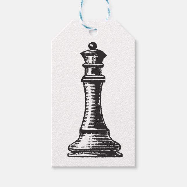 Chess piece gift tags (Front)