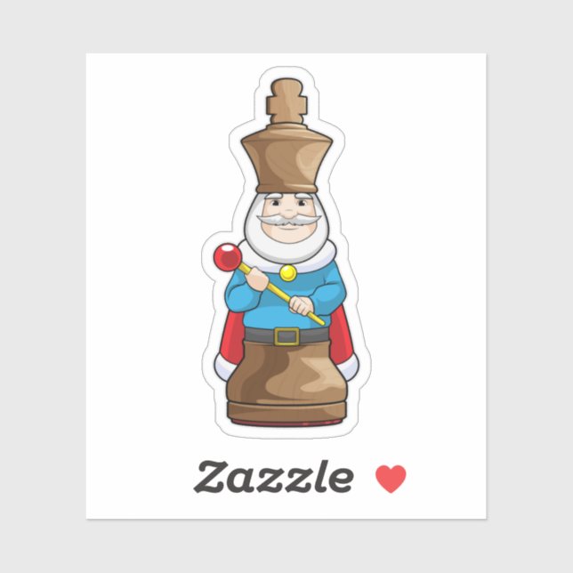 Chess piece King Chess (Sheet)