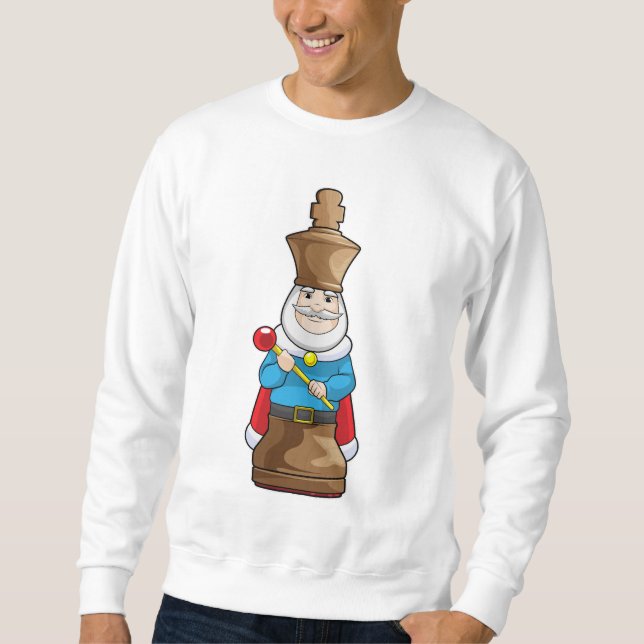 Chess piece King Chess Sweatshirt (Front)