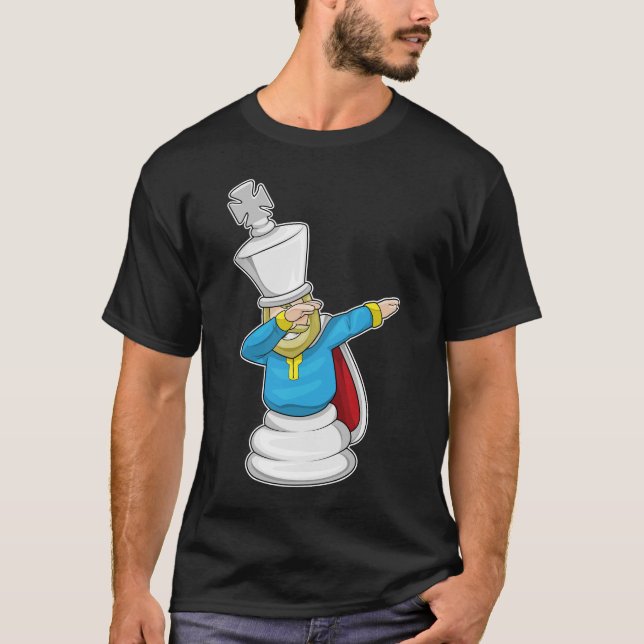 Chess piece King Hip Hop Chess T-Shirt (Front)