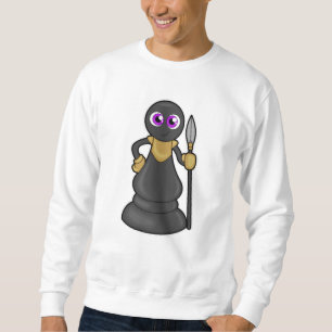 Chess piece Pawn at Chess with Spear Sweatshirt