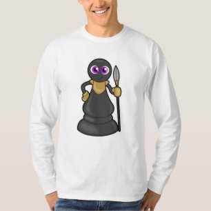 Chess piece Pawn at Chess with Spear T-Shirt