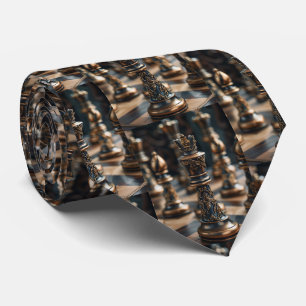 Chess Pieces Game of Chess  Tie