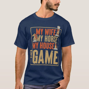 Chess Pieces Strategy Game Gift Chess T-Shirt