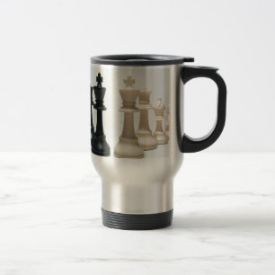 Chess Pieces Travel Mug