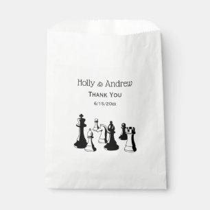 Chess Pieces Vintage Art #2 Favour Bags