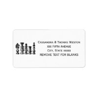 Chess Pieces Vintage Art