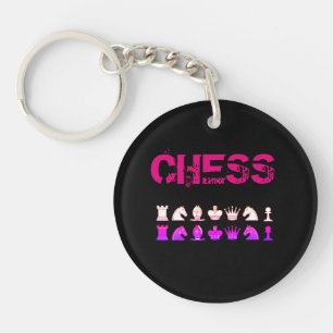 chess pillow key ring