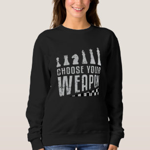 Chess Player Chess Board Checkmate Board Game Gift Sweatshirt
