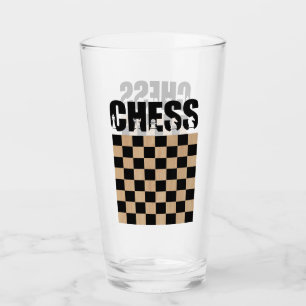 Chess Player,  Chess Game Lover Glass