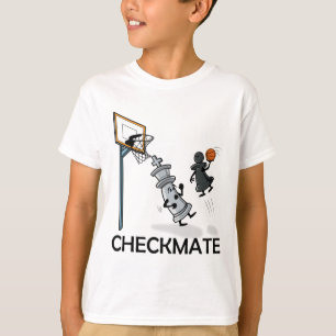 Chess Player Chessboxing And Sketll Lover Checkmat T-Shirt