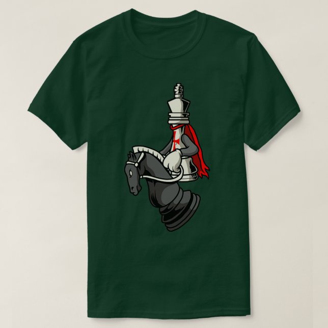 Chess Player Club Chessboard Active TShirt  (Design Front)