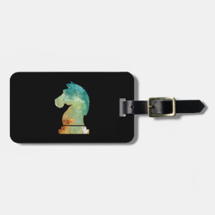 Chess Player Horse Knight Chess Lover Gift Luggage Tag