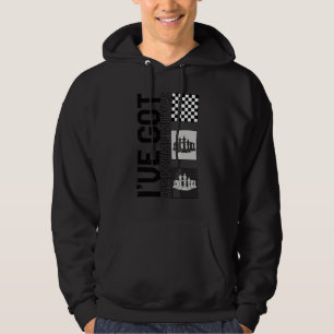 Chess Player I've Got Awesome Moves Board Game Str Hoodie