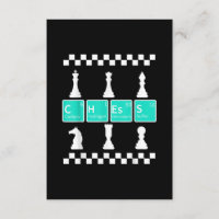 Chess Player Lover Periodic Table Funny Gift Men