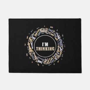 Chess Player Nerd Chess Lover Gift Chess Doormat