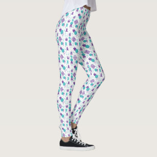 Chess Player Pieces - Party Art Pattern Leggings