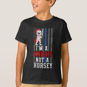 Chess Player Quote Knight Piece Not A Horse  T-Shirt