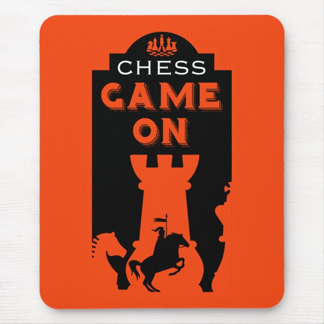 Chess Players Mouse Pad (Front)