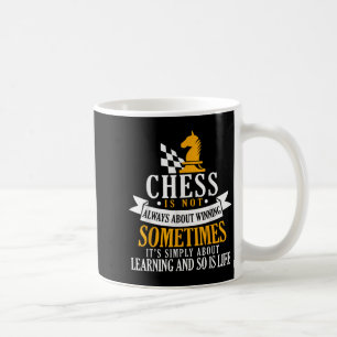 Chess Players Quote Professional Or Hobby Chess Cl Coffee Mug