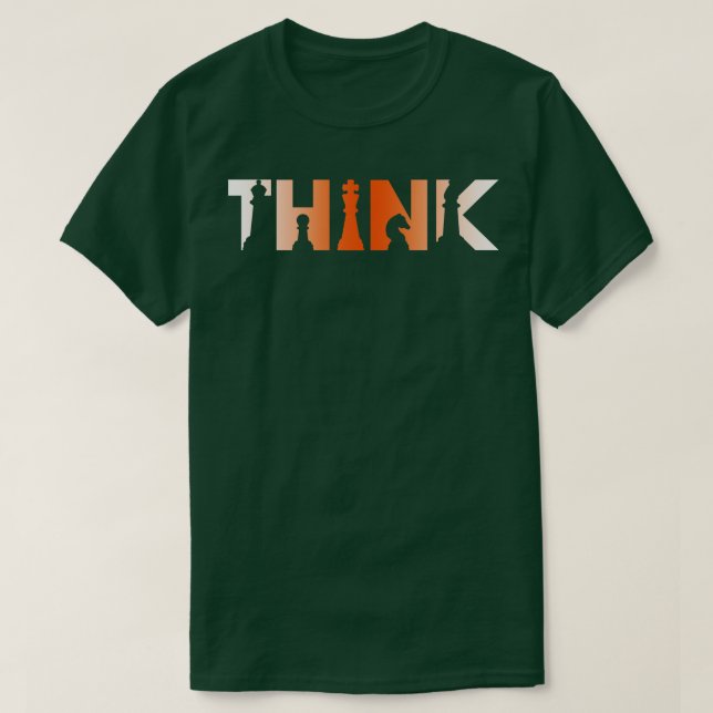 Chess Players Tournament For Thinkers Smart 1 T-Shirt (Design Front)