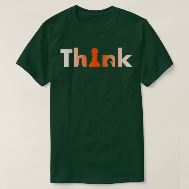 Chess Players Tournament For Thinkers Smart 7 T-Shirt (Design Front)