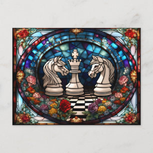 Chess  postcard