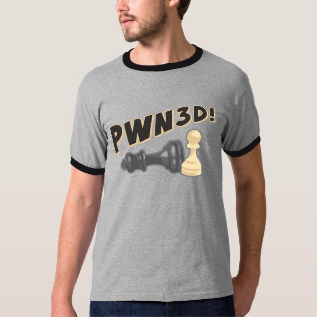 Chess pwn3d T-Shirt (Front)