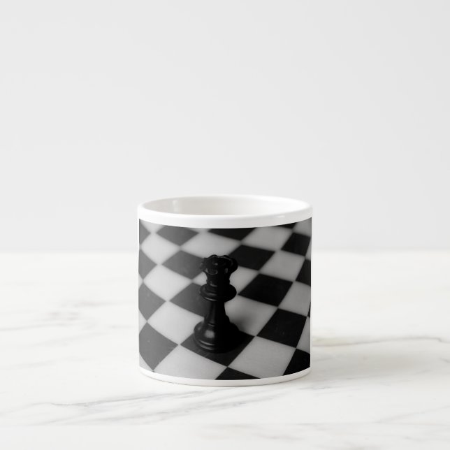 Chess queen espresso cup (Front)