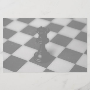 Chess queen stationery